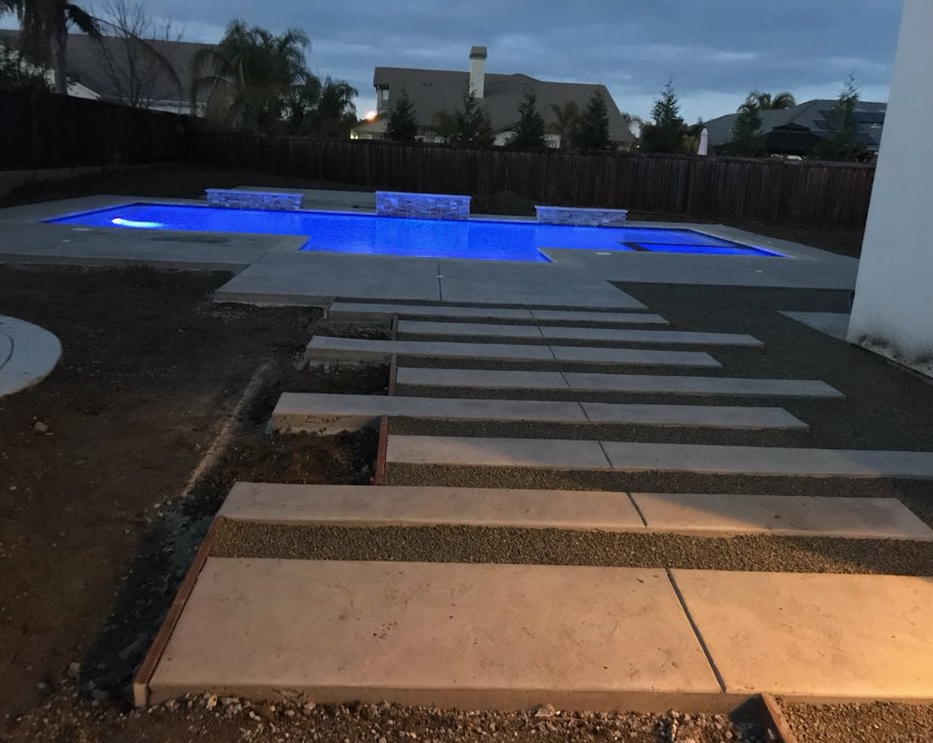 An image of finished concrete slab in DIamond Star.