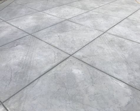 this picture shows stamped concrete driveway patio in diamond bar